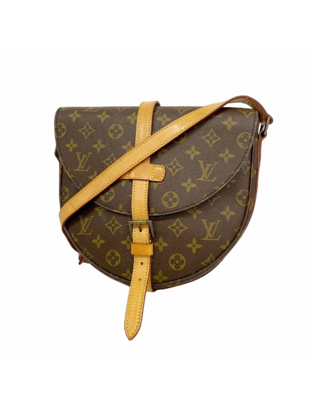 Louis Vuitton Shoulder Bag Monogram Chantilly GM Brown